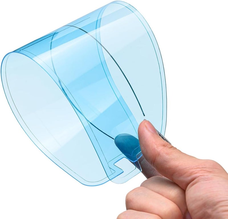 RVBASICS Universal Anti Fog Film for Motorcycle Helmet Visor,Helmet Face Shield Anti Fog Visor Insert,Fog Prevention Visor Lens on Cold Mornings and Rainy Days,Clear Vision Safer Rides,Simple but Effective - Image 4